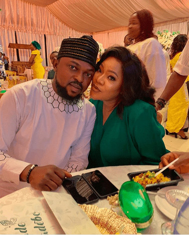 Toyin Abraham's Husband, Kolawole Ajeyemi Mourns Late Nollywood Actress